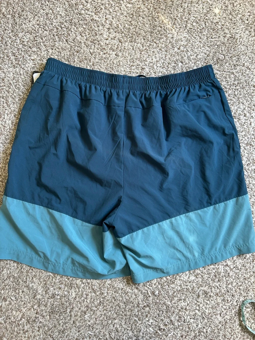 NWT Champion Men’s Running Shorts Juniper Blue Aqua Athletic Activewear Stretch